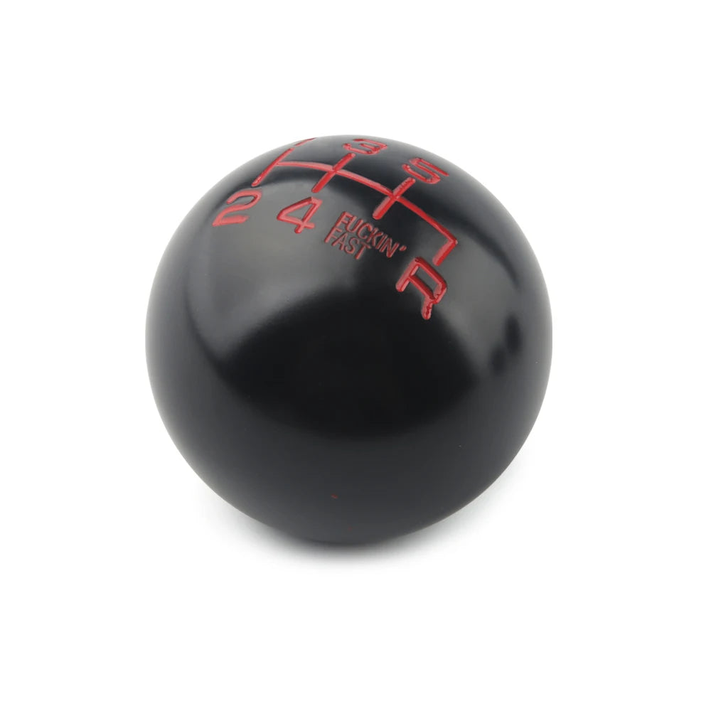 JDM style black 6 Speed M10X1.5/M10X1.25/M8X1.25 Gear Shift Knob