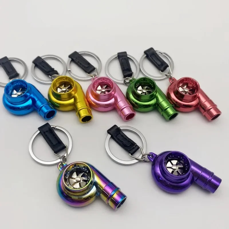 Whistling Sound Turbo Keychain