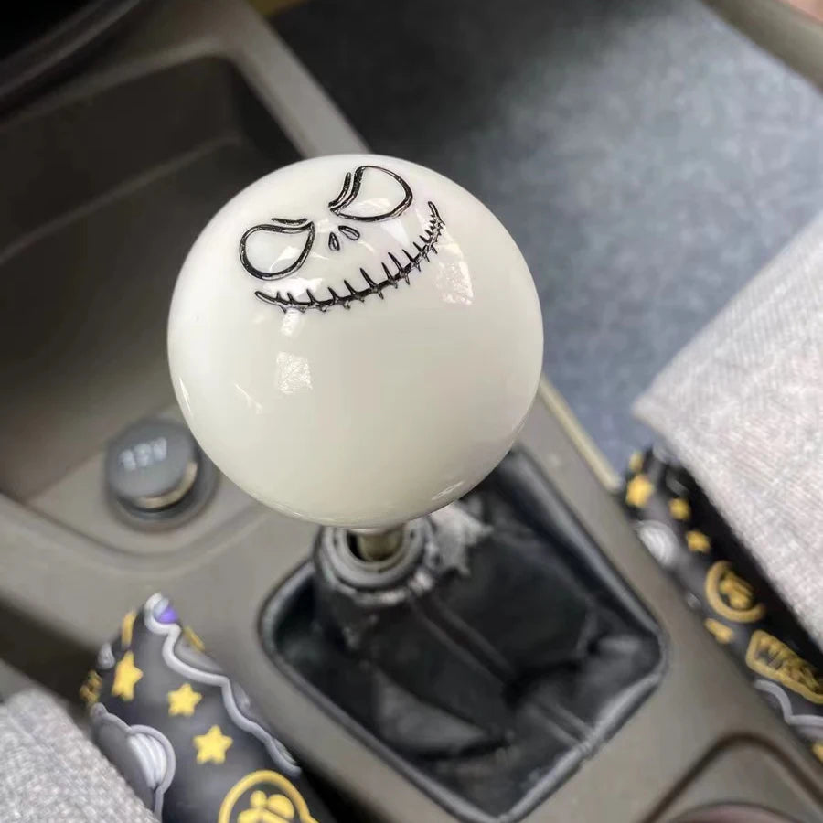 Universal JDM Ghost Smile Face Ball Shift Knob