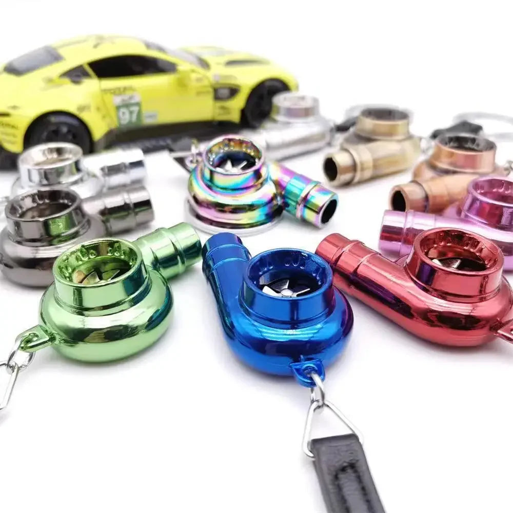 Whistling Sound Turbo Keychain