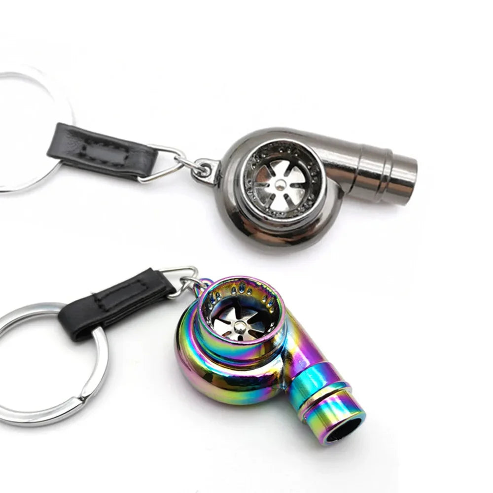 Whistling Sound Turbo Keychain