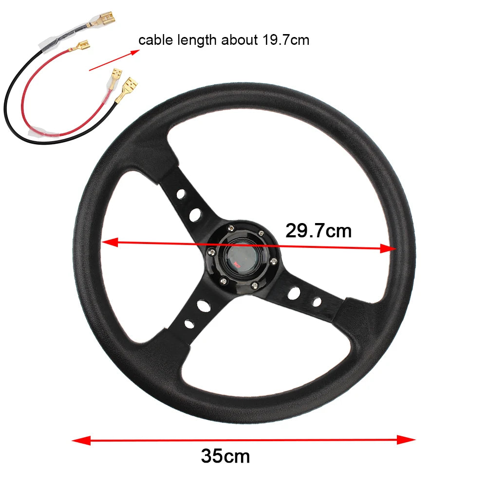 Drifting Sport Steering Wheel 14 inch