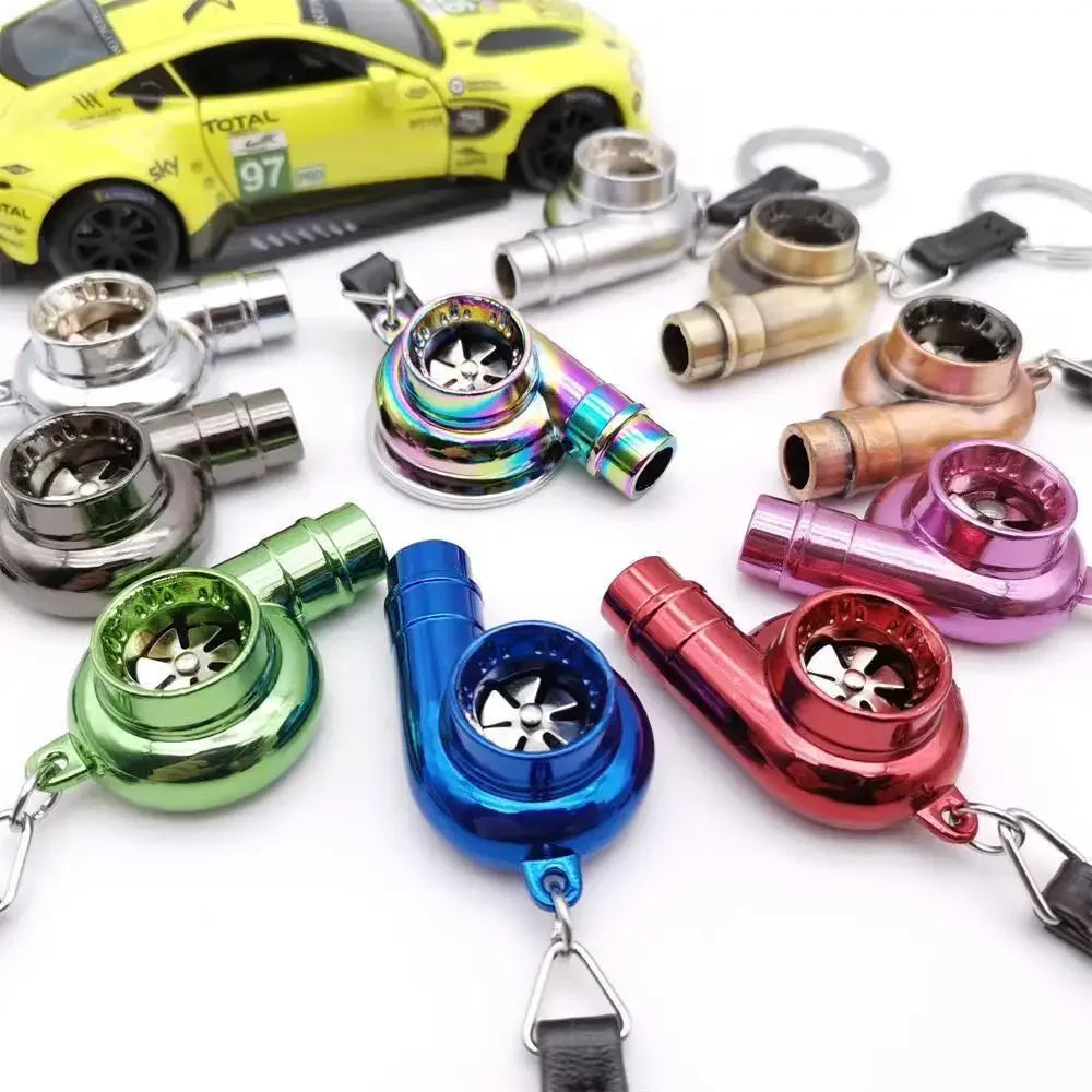 Whistling Sound Turbo Keychain