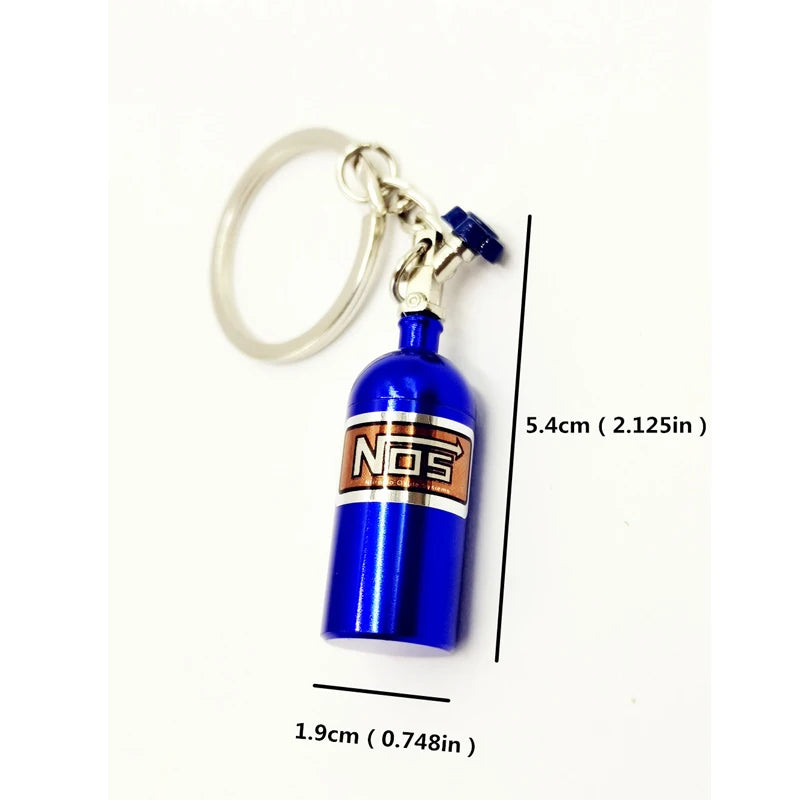 Style Nos Bottle Keychain Metal Decoration Gift